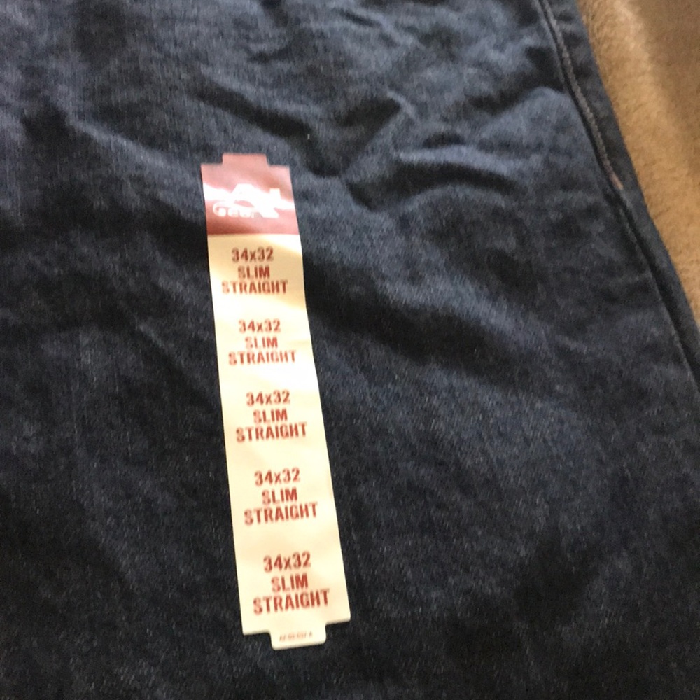 Arizona slim straight jeans (never worn)
